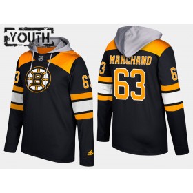 Kinder Boston Bruins Brad Marchand 63 N001 Pullover Hooded Sweatshirt